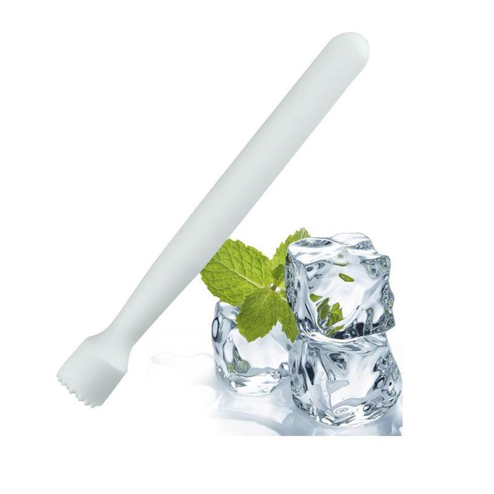 Binchi Lighting Appliances Cocktail Muddler Natural Muddler Bar Mixer Barware Mojito Muddler Drink Fruit Muddler Crushed Ice Wine Glass Mixer Bar Tool white