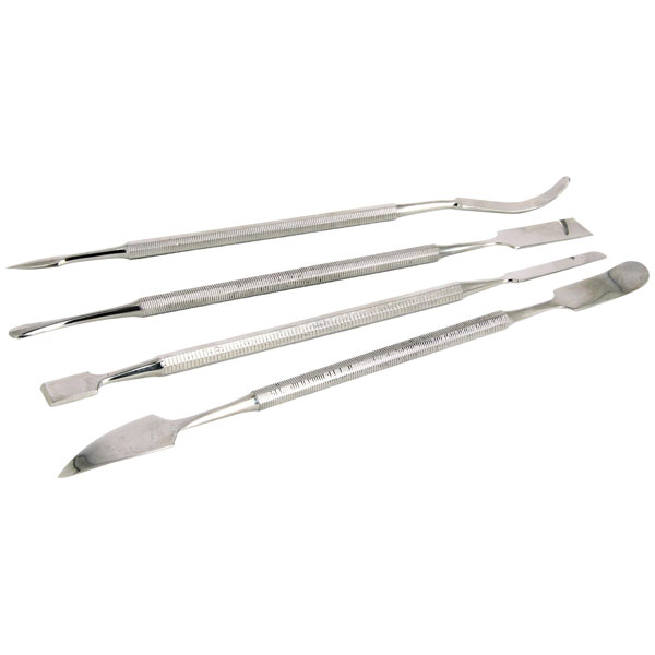 Ideal Tek K4mptss Spatula Stainless Steel Multi-purpose Tool 4 Pcs