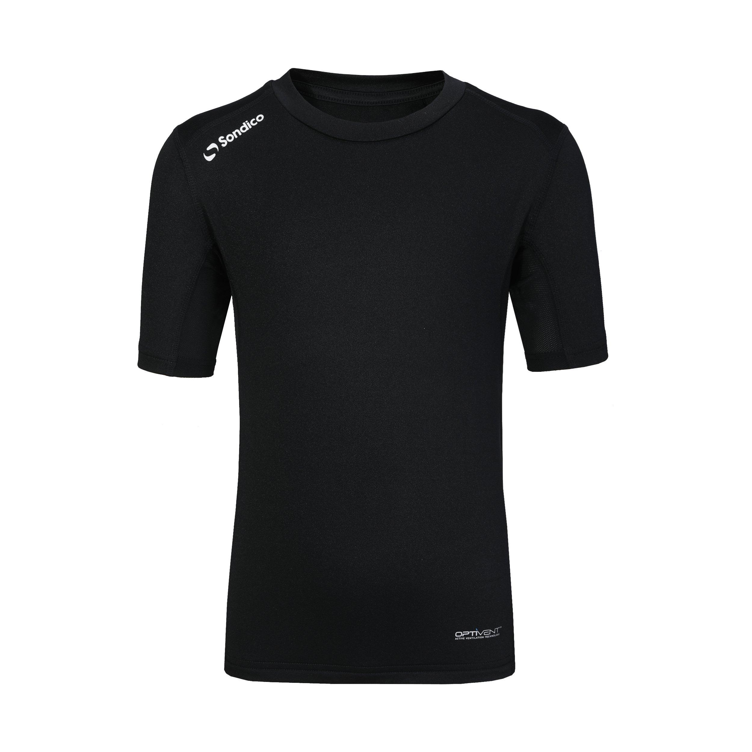  Core Baselayer Short Sleeves Juniors - Black