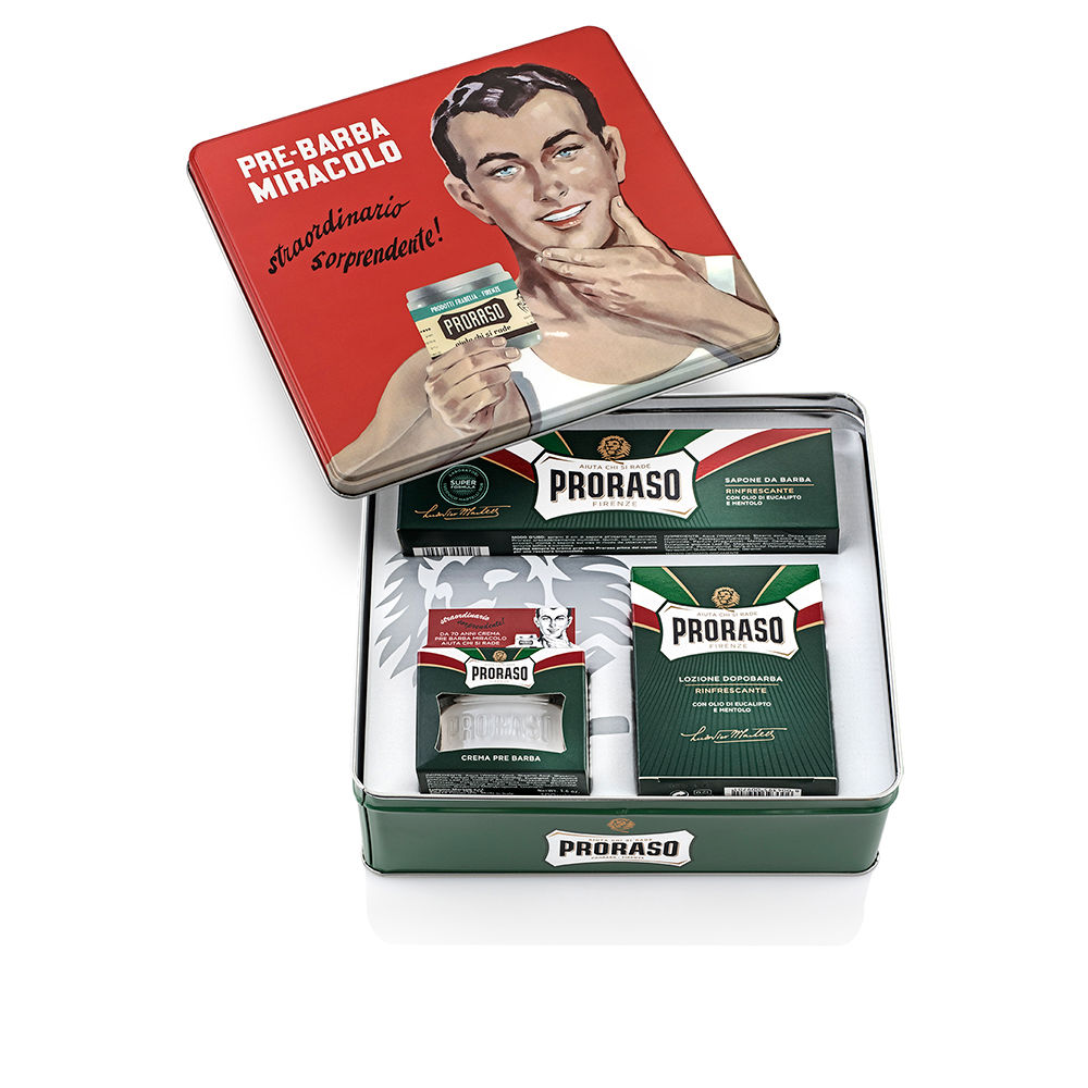 Proraso Gino Vintage Selection Tin - Green Range
