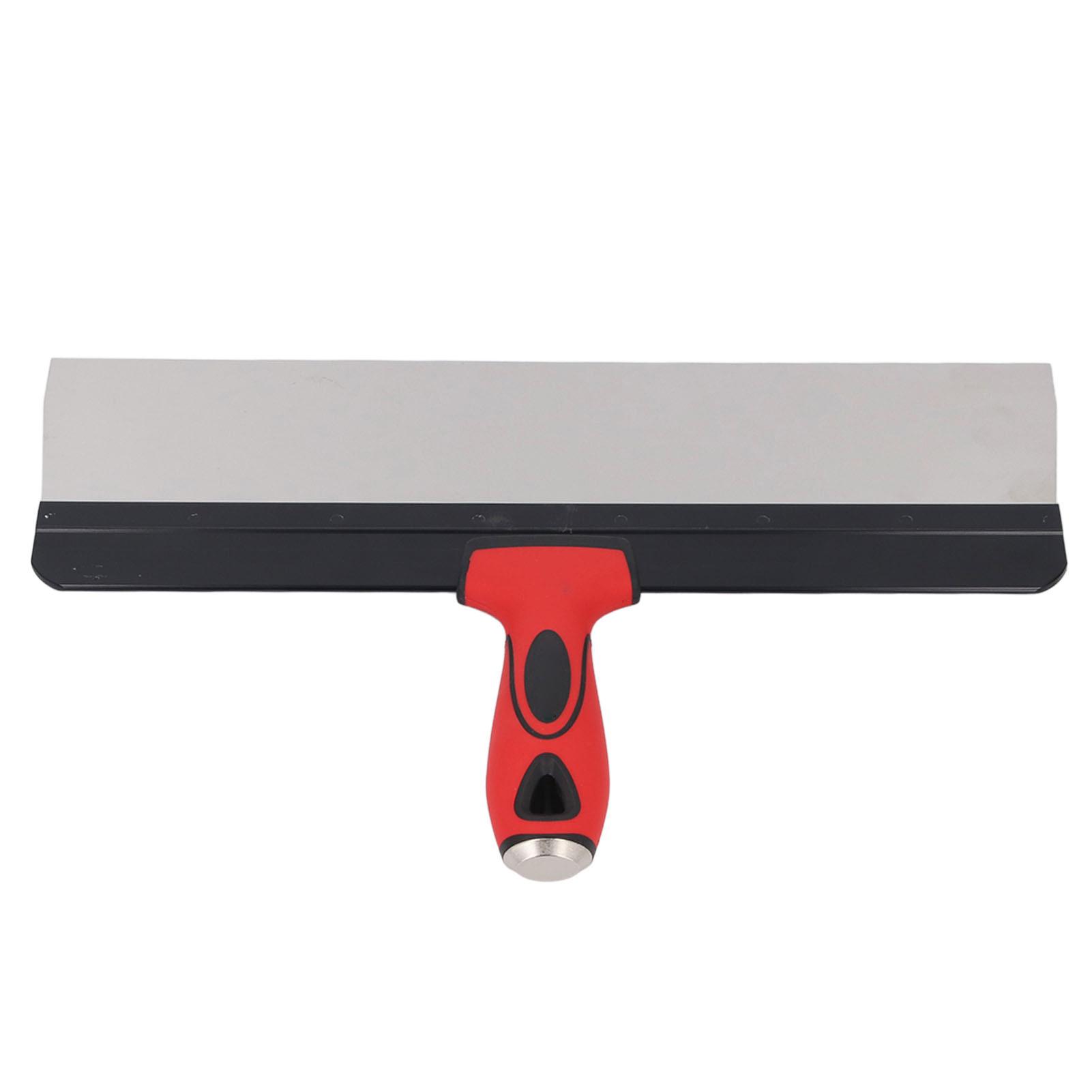 Vestidos 14in Stainless Steel Putty Cutter Drywall Taping Cutter with Non Slip Soft Handle for Applying and