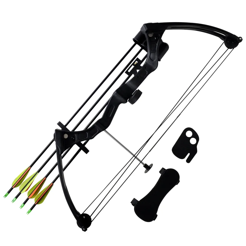 Comptoirxl vidaXL Youth Compound Bow with Accessories and Aluminium Arrows