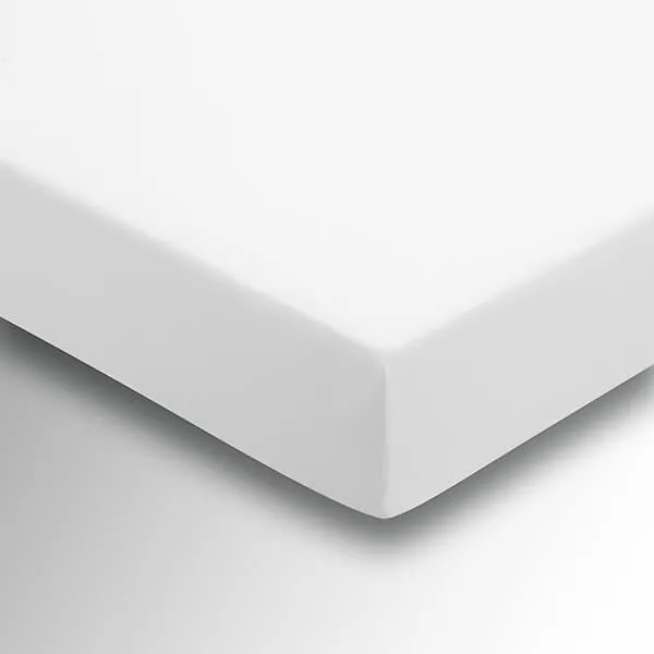 Helena Springfield 'Plain Dye' Polycotton Fitted Sheet|Size: Super King Fitted|white