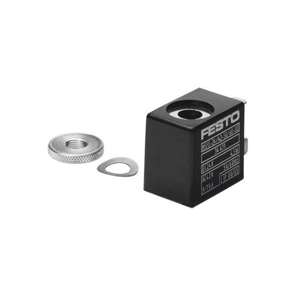 Festo 24 V dc, 42 V ac Solenoid Valve Coil