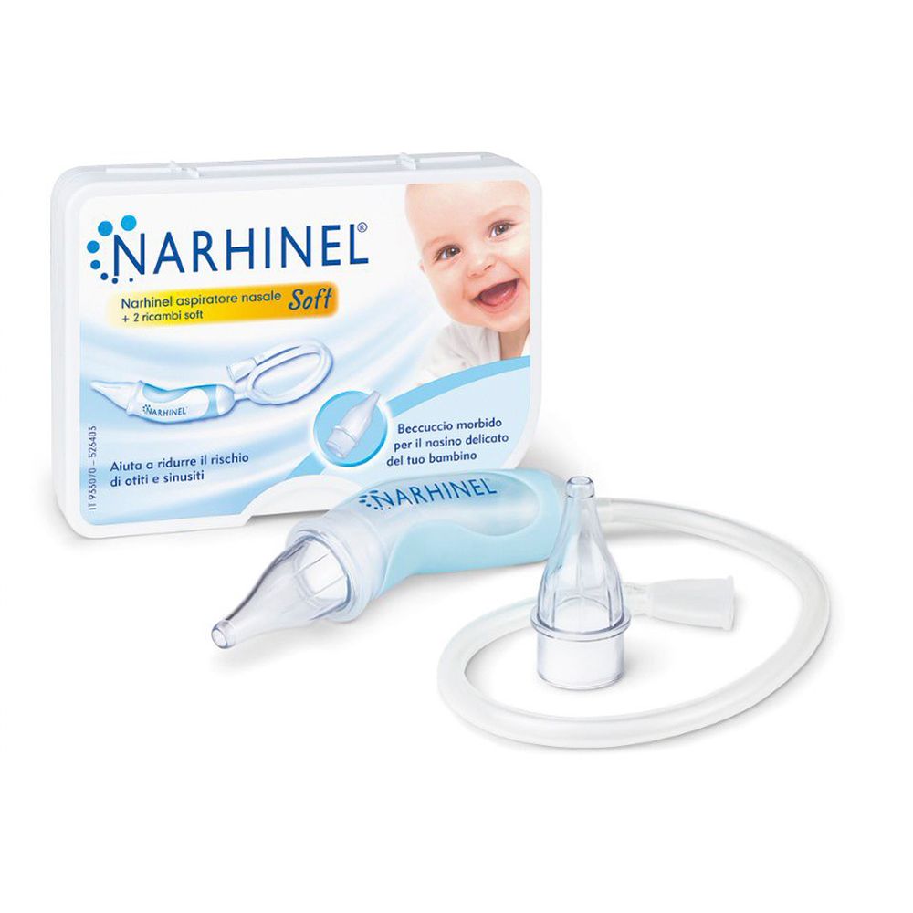 GlaxoSmithKline Narhinel aspiratore nasale + 2 ricambi