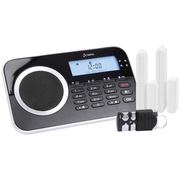 Olympia 6002 Protect Wireless Alarm Kit Easy Install 32 Sensors Exp.