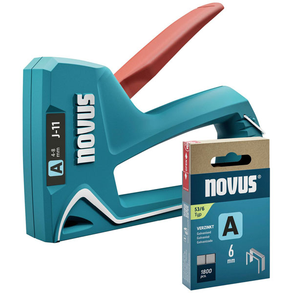 Novus Tools 030-0458 J-17 Handheld stapler Staple length 6-14mm