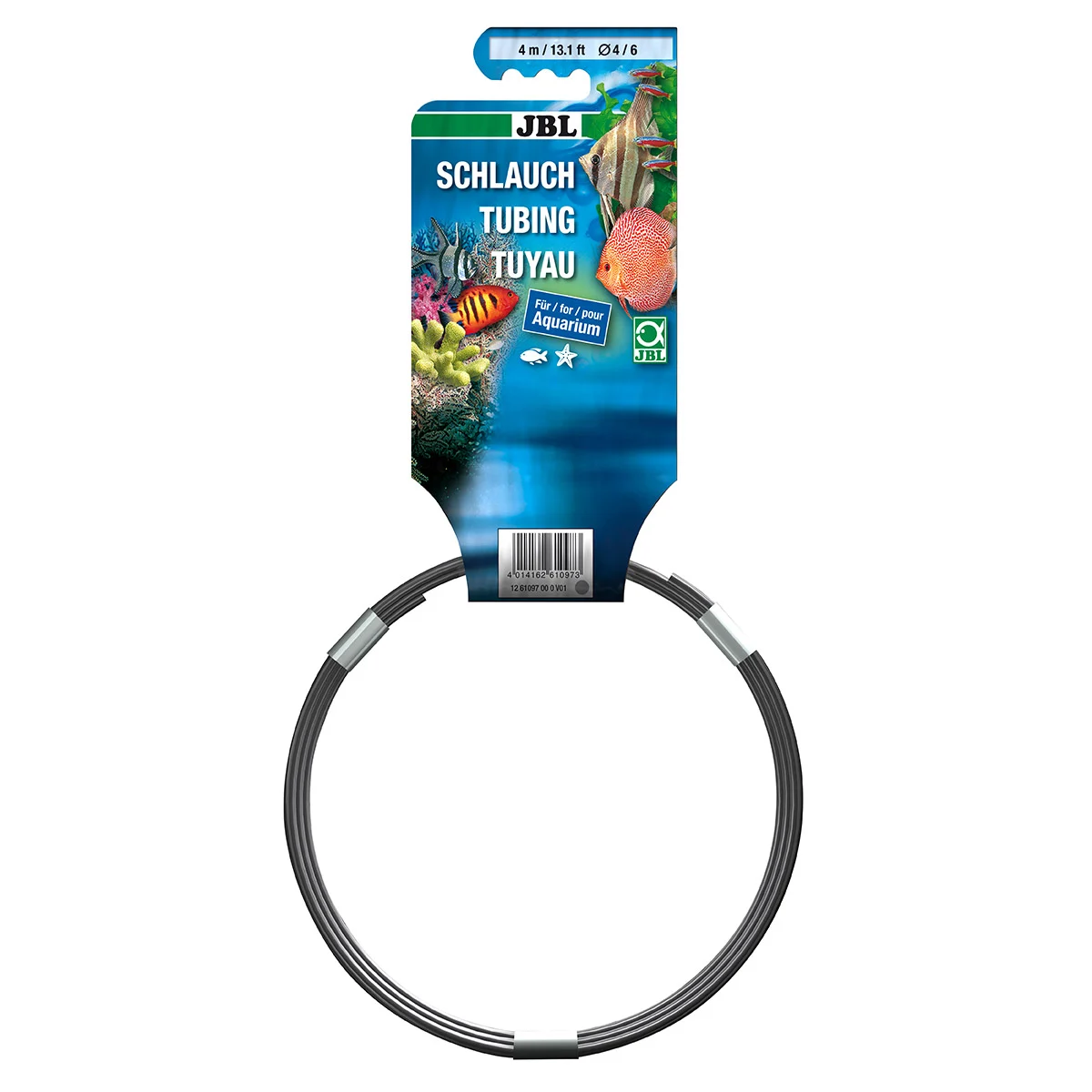 JBL 6109700 Tube Water Trousers for Aquariums Aqua Hose, Gray, 4/6 mm Durchmesser