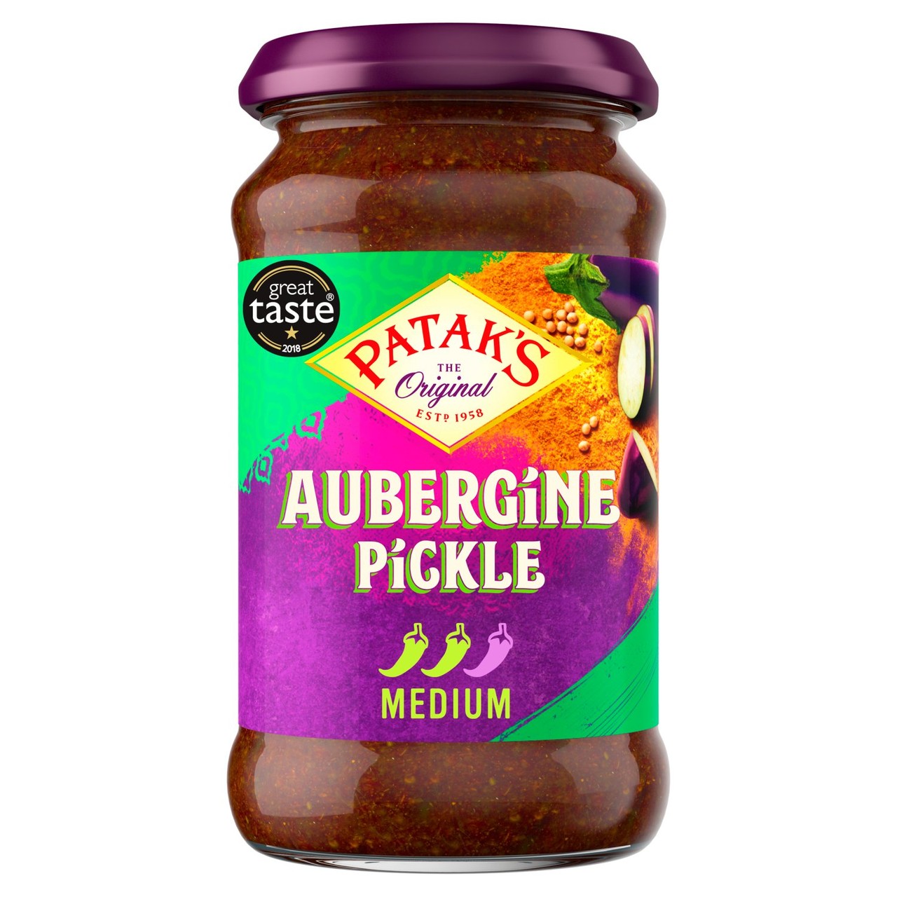 Patak's Aubergine Pickle 312g