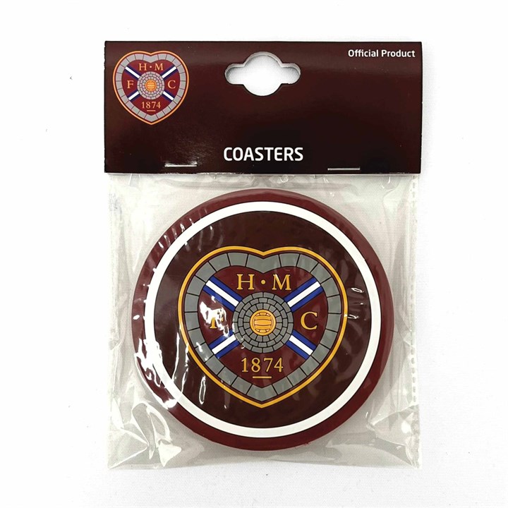 Football Teams Hearts FC Coasters