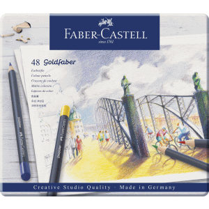 Faber Castell Faber-Castell Creative Studio Goldfaber Colouring Pencils (Pack of 48)