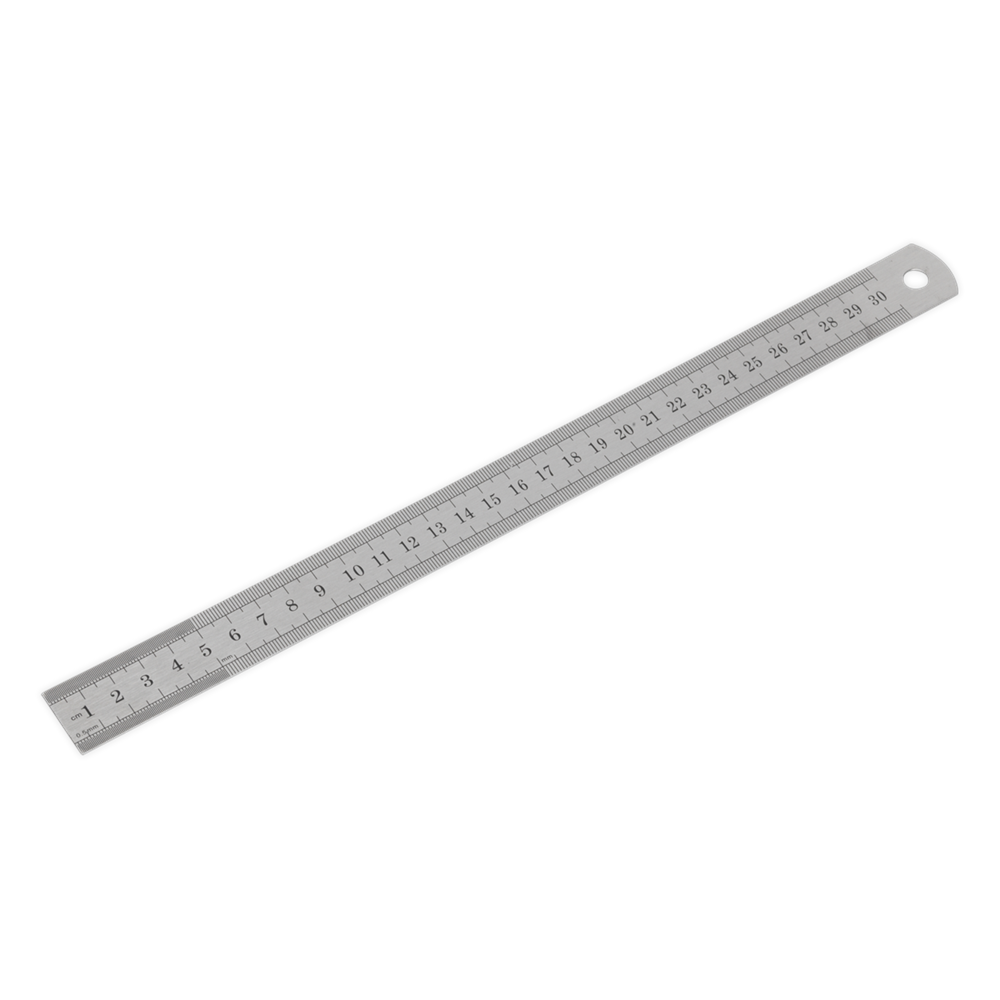 Sealey AK9641 Steel Rule 300mm/12