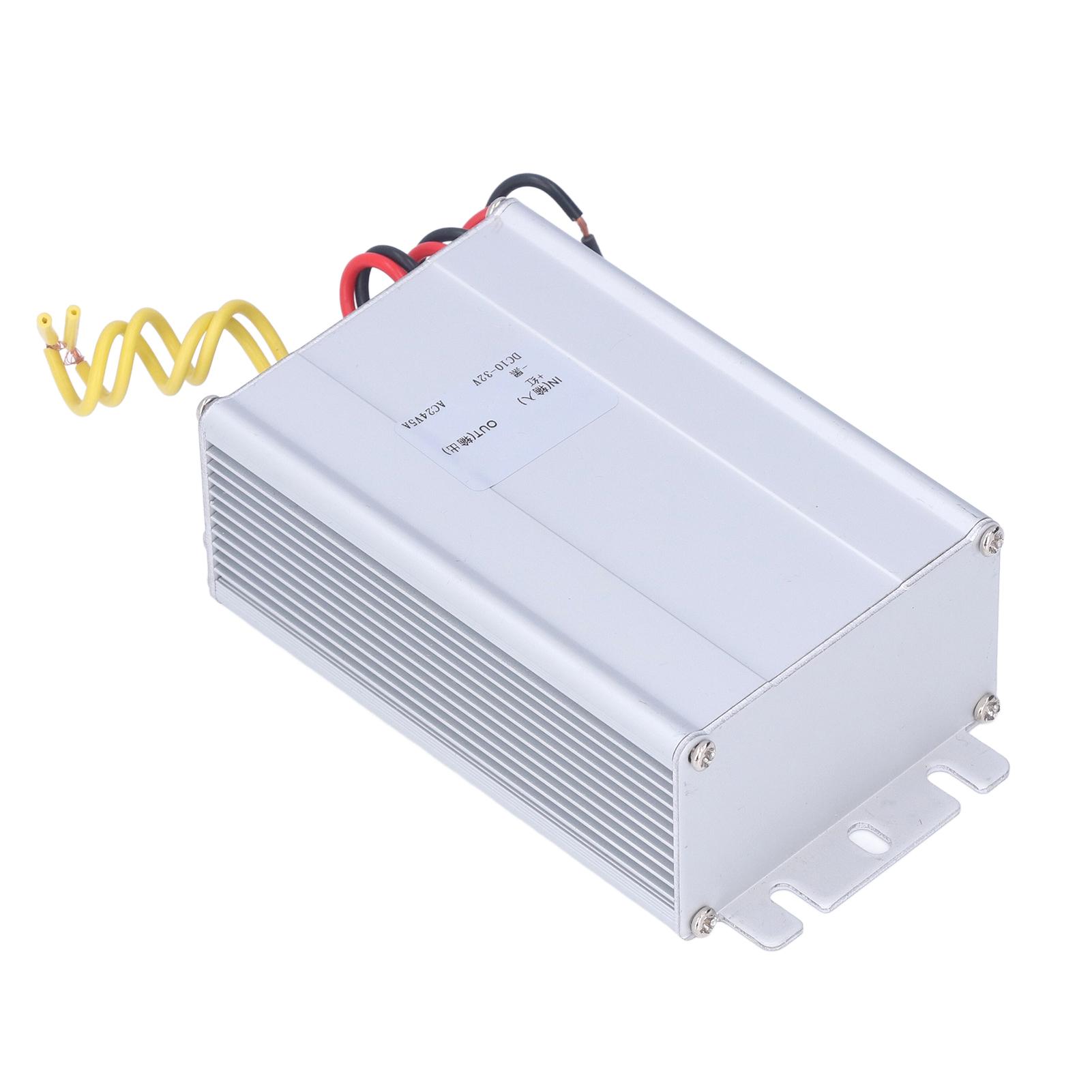 DC to AC Converter Aluminum Alloy Waterproof Monitoring Power Inverters 10?32V to 24V 5A