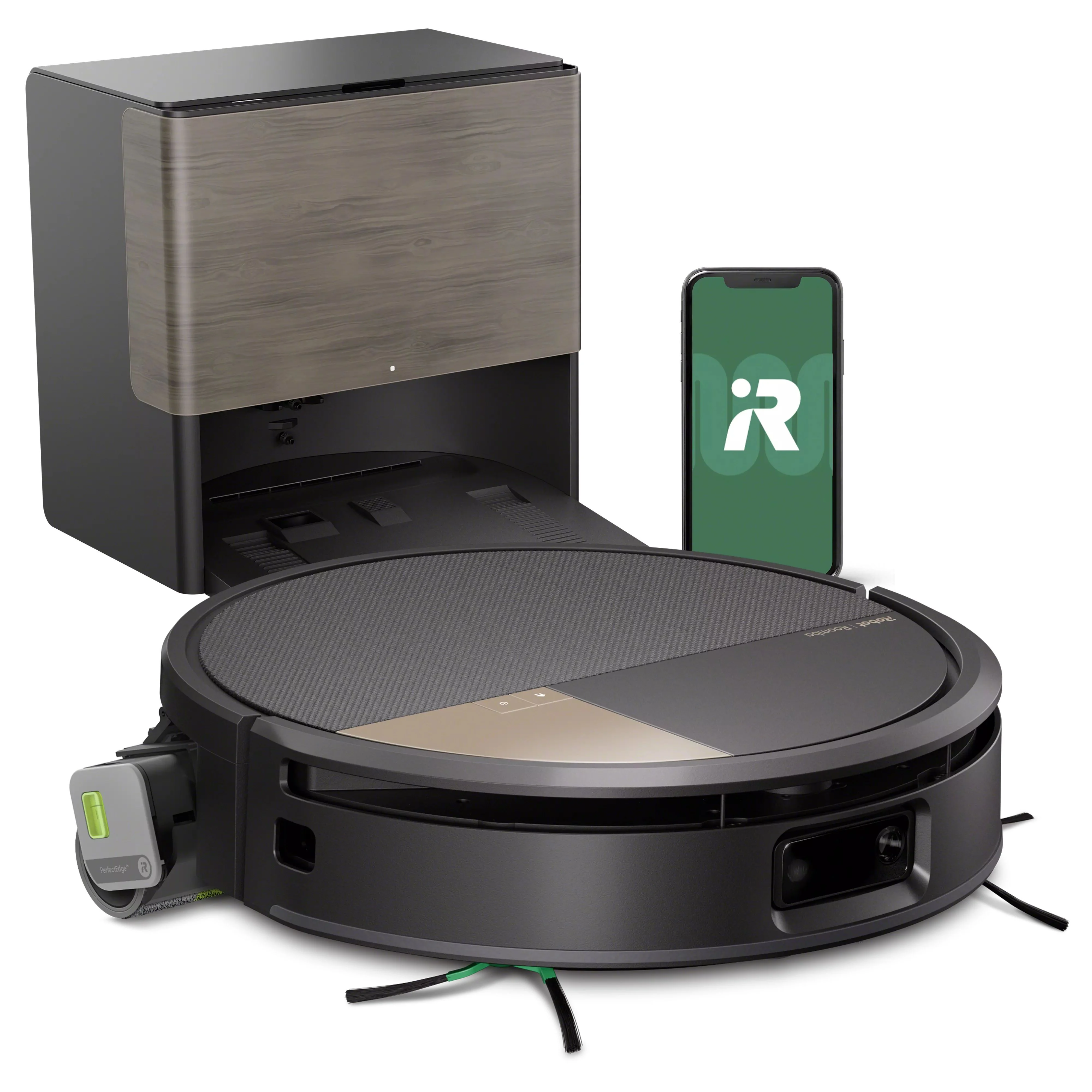 IRobot Aspirateur Robot Irobot Irobot Roomba Max 705 Combo Robot + Autowash Dock, Noir