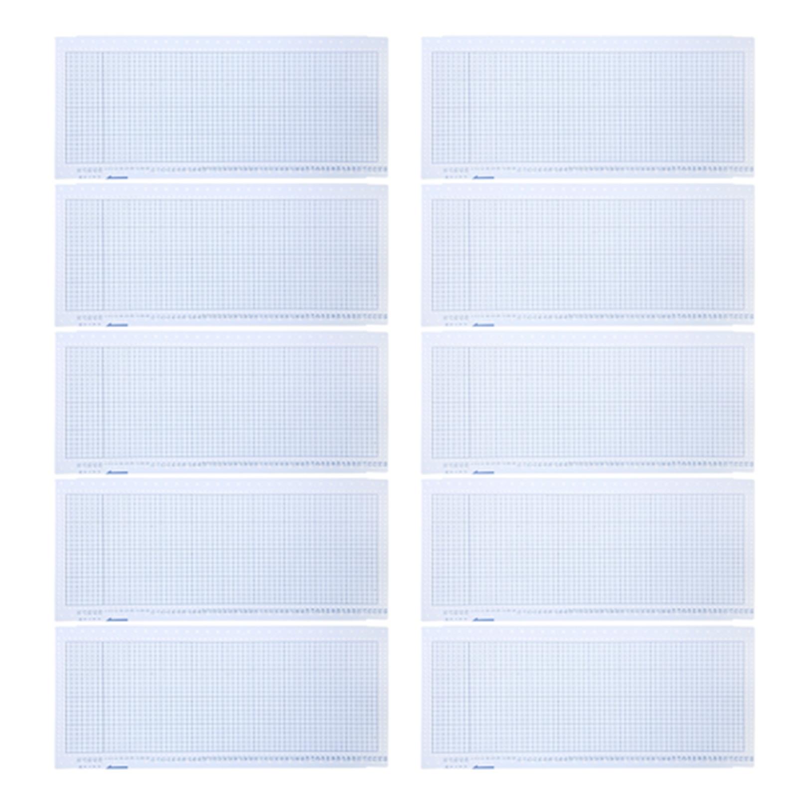 TOMTOP JMS 10pcs Knitting Machine Punch Card 24 Flower Card for Knitting Machine Accessories