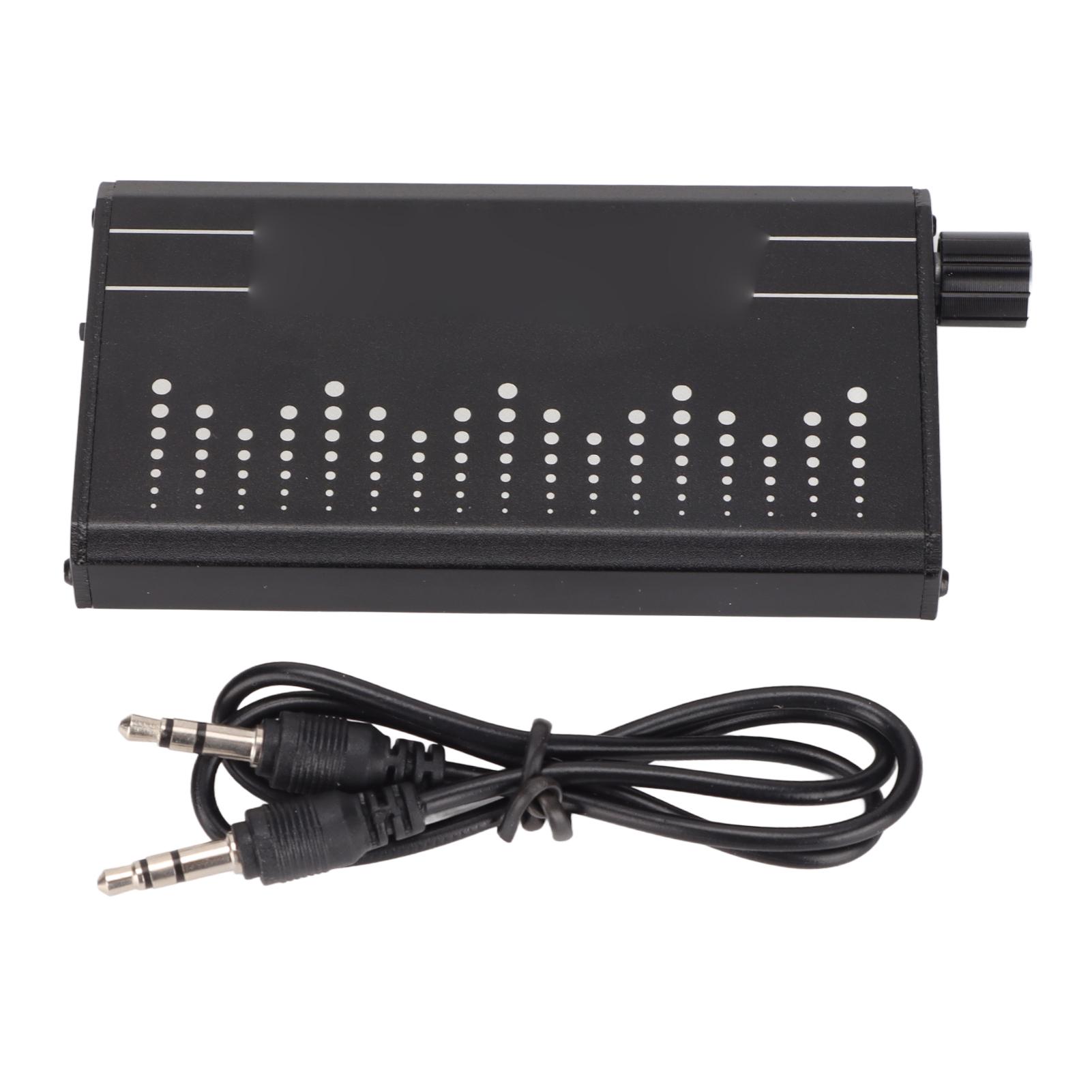 OutsideWorld HiFi Headphone Amplifier Portable 3.5mm Cable Input Out Two Stage Gain Switch Headphone Amplifier