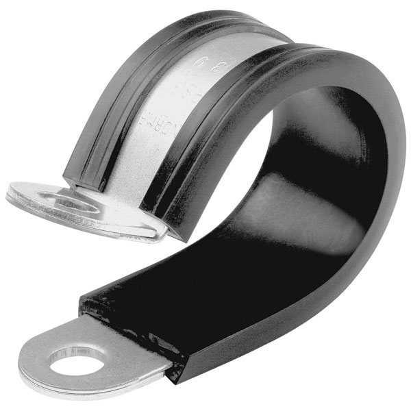 Norma 9418912020 Normafix Pipe Clip, Screw Fixing, Ø 20mm, Silver/...