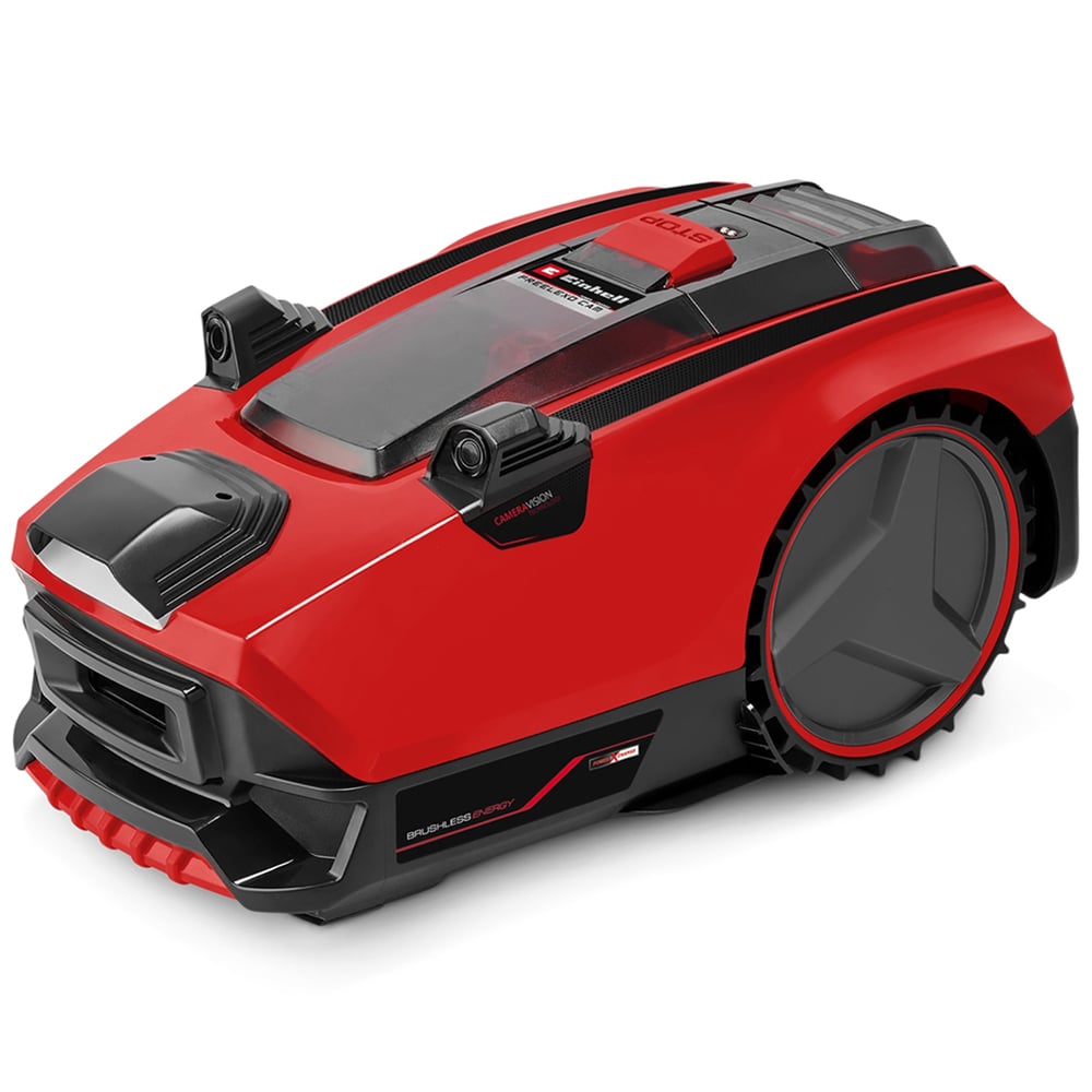 Einhell Cordless Robot Lawn Mower 18v With Camera System App Control Freelexo 500 Cam Pxc Robotic Lawnmower