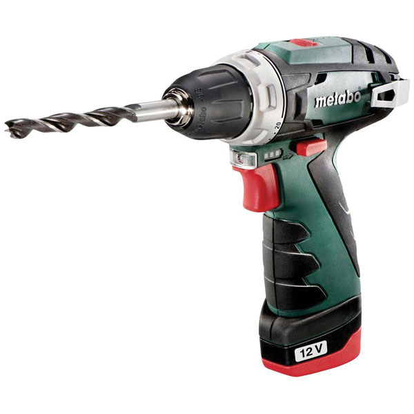 Metabo 602102500 Cordless Drill 18V 4Ah Li-ion Spare Battery+Case