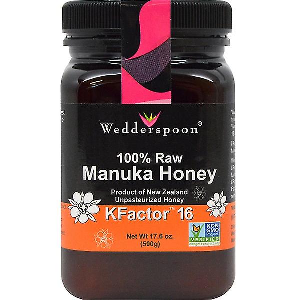 Wedderspoon RAW Manuka Honey KFactor 16 500g