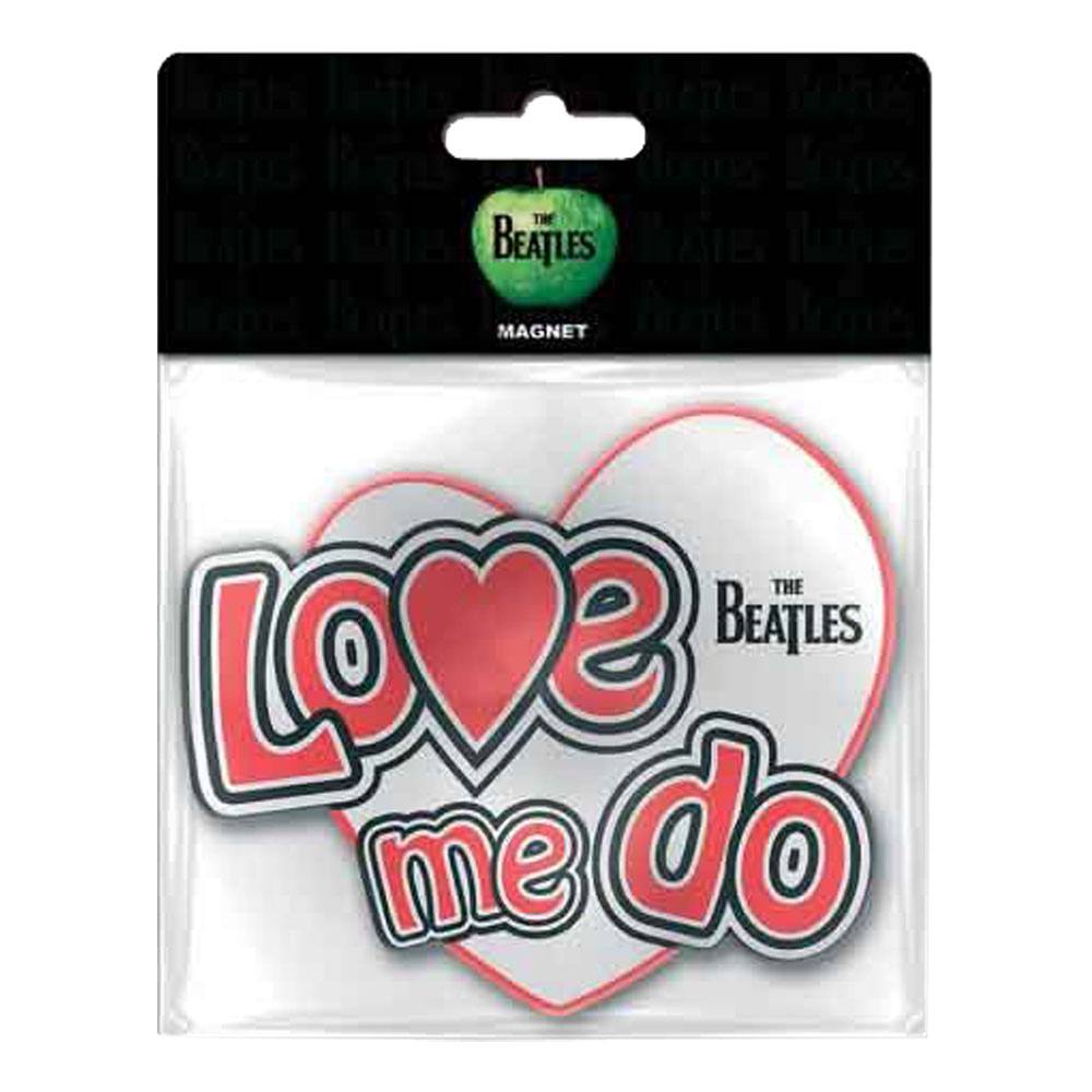 Beatles Love Me Do Car Rubber Magnet