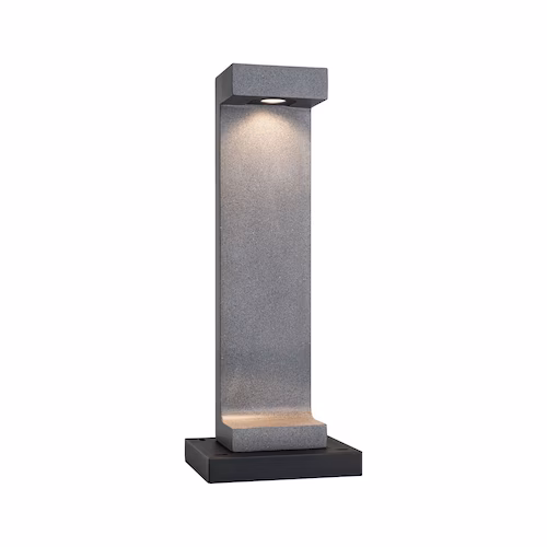 Paulmann Concrea Sandstone 61.6cm H Hardwired LED Bollard