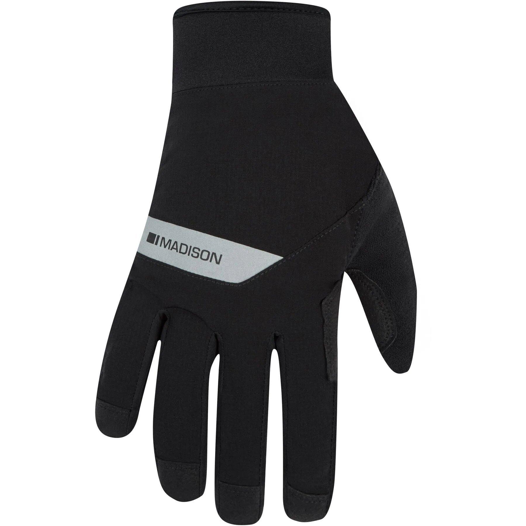 Madison Unisex Madison DTE Waterproof Primaloft Gloves - Black - Size M - Gloves