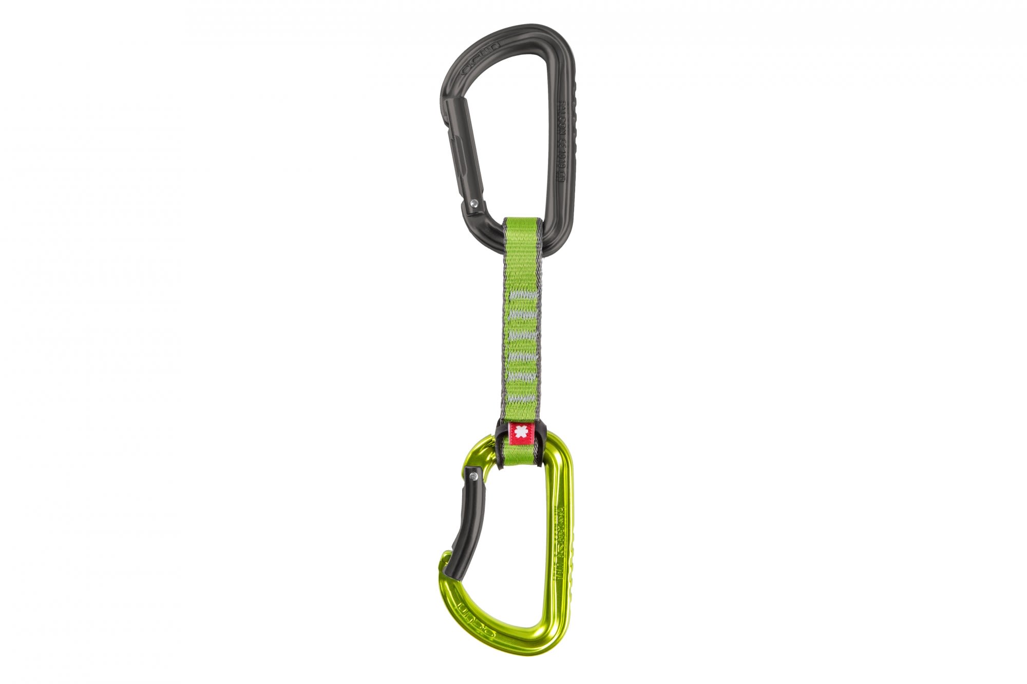 Ocun Falcon QD PA 16 5-Pack Expressset (Grün)