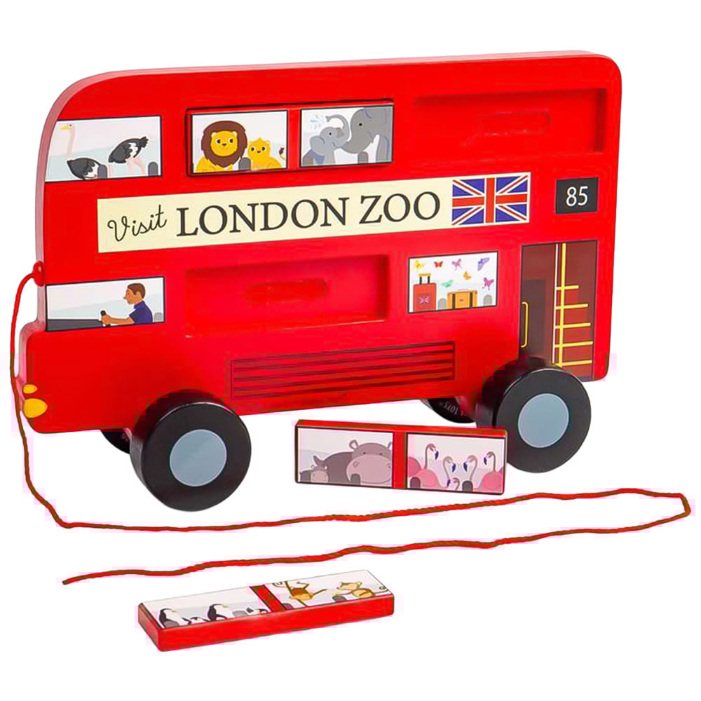 Bigjigs Toys London Bus Pull Along