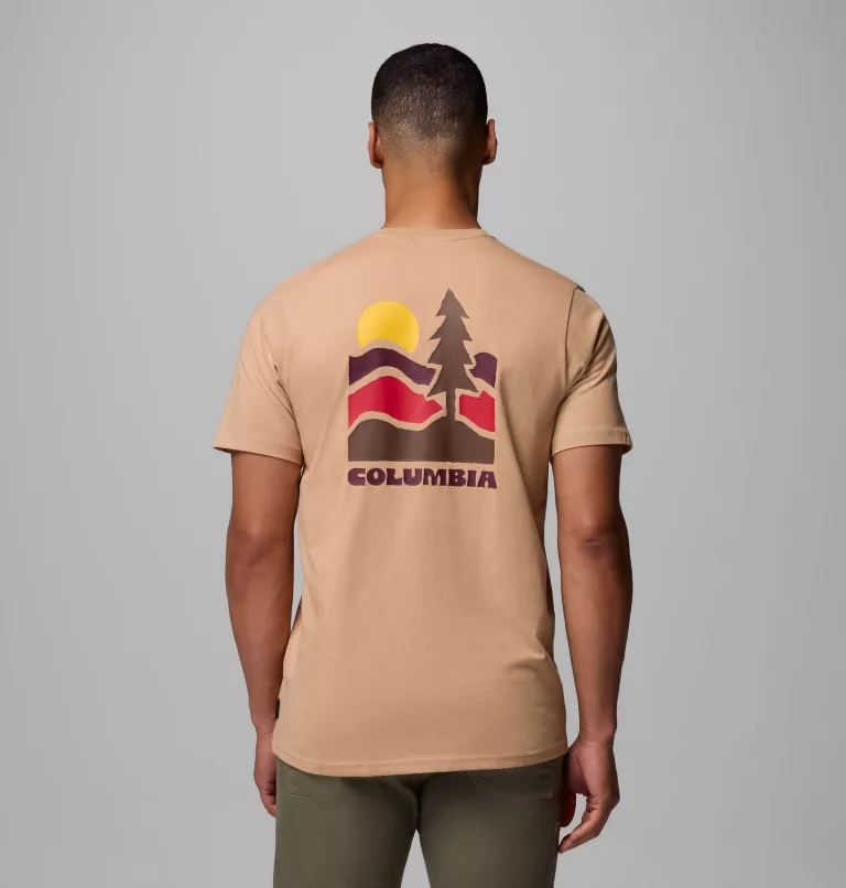 Columbia Sportswear Columbia - Men's Explorers Canyon™ Back Graphic T-Shirt - Canoe, Get Hiked Size S Men