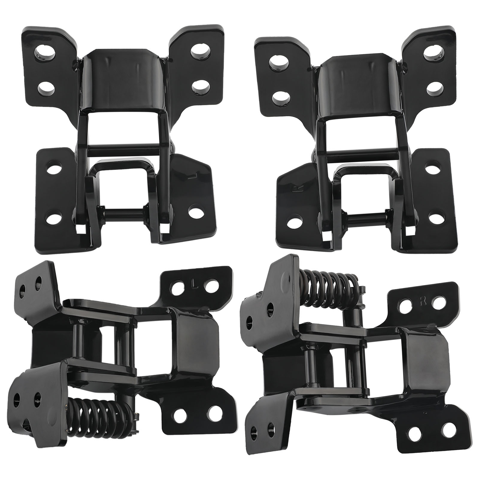 MaXpeedingrods Door Hinge Kit 4pc Upper and Lower For Nova with bolt-on style hinges 1968-79