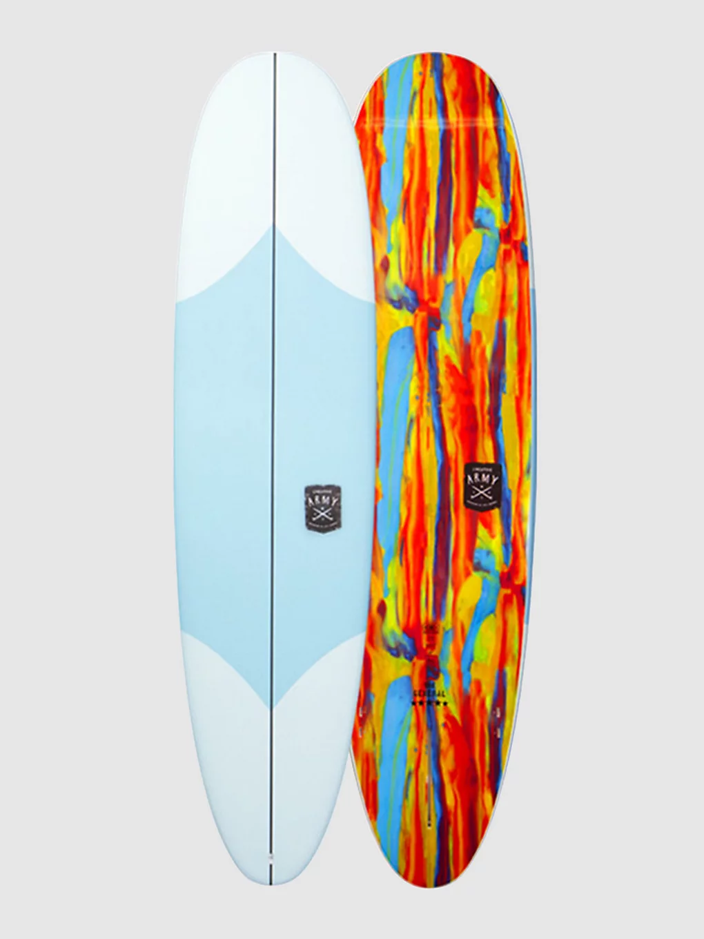OCEAN & EARTH Ocean and Earth The General Epoxy Soft 7'0" Longboard 2021 - Sky Blue