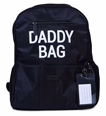 Childhome Diaper Backpack Daddy Bag 40x20x47 cm Black