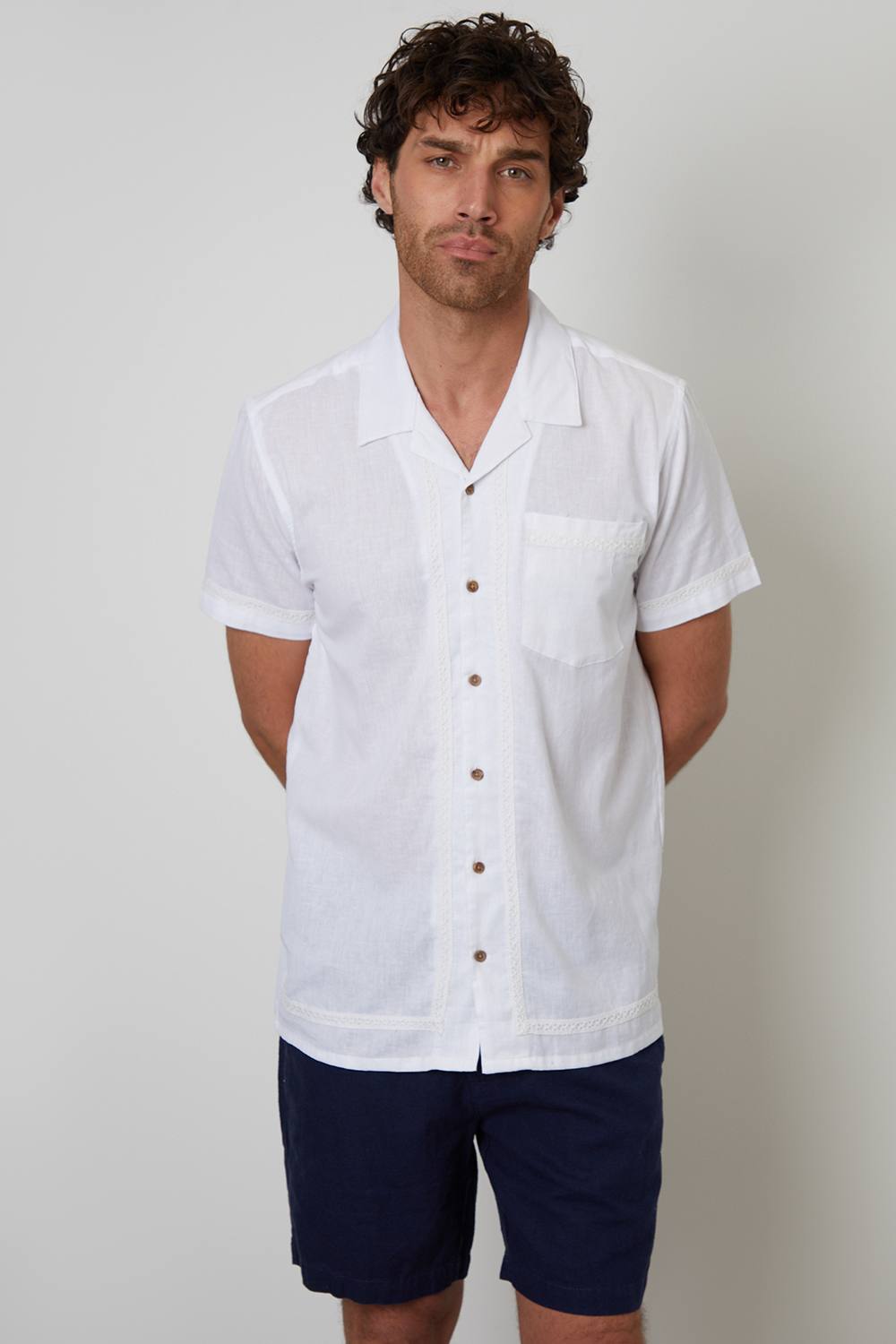 Threadbare Sht Ss Worden - White