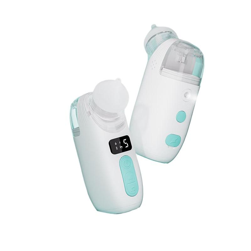 Elegant Twist Electric nasal suction device Baby 2-in-1 nebulizer Spray nasal suction device Baby snot and booger cleaner Multi-function