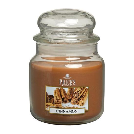 Price's Candles Cinnamon Medium Jar Candle