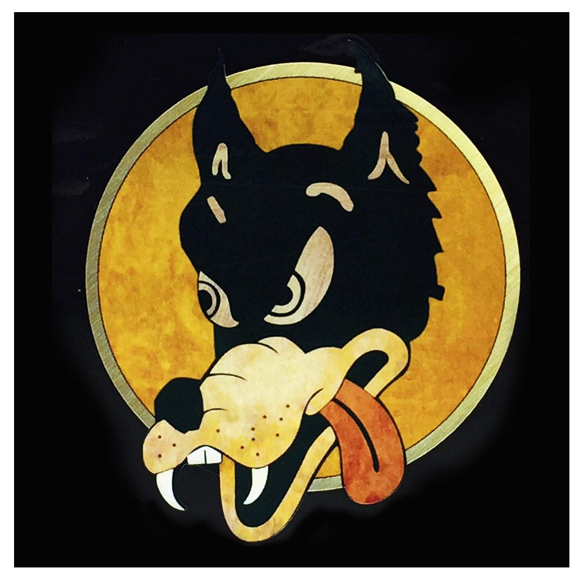 DOKI DOKI MARKET Form NIPPON Jacamou Inlay Sticker for Guitars and Bass Instruments Garcia Wolf B-170GA-WF