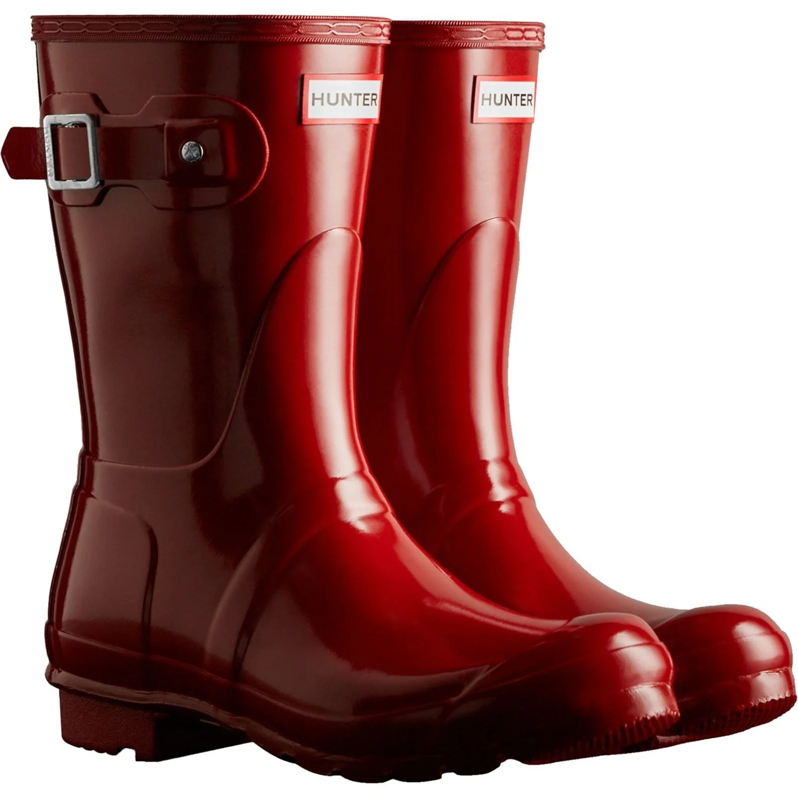 Hunter Boots Women's Original Short Gloss Wellington Boots