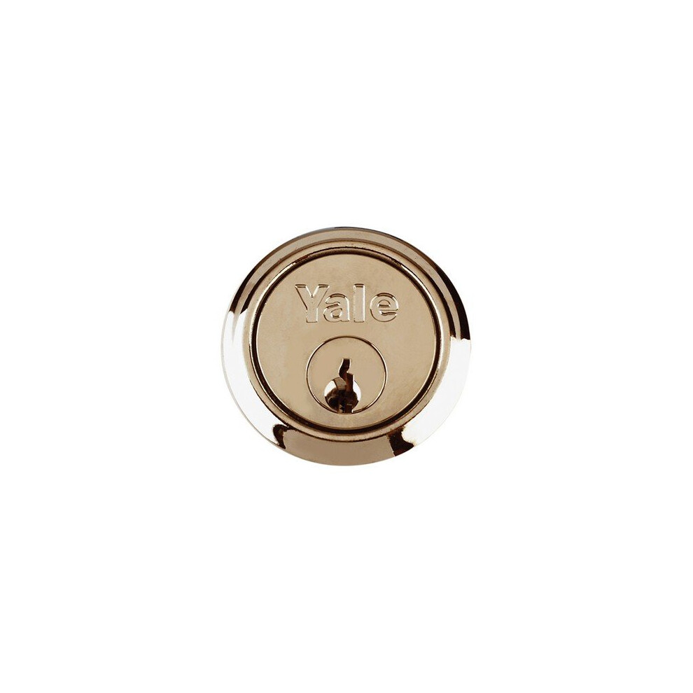 Yale Locks B1109 Replacement Rim Cylinder & 2 Keys Chrome Finish Box Yalb1109ch