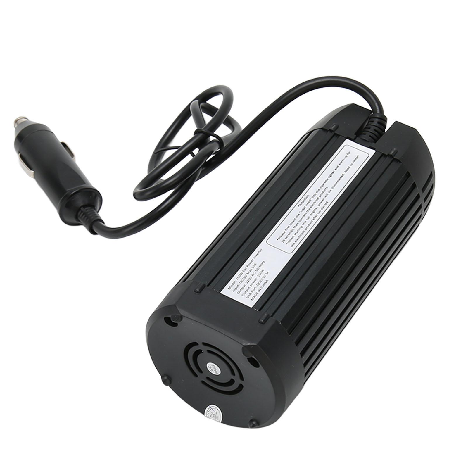 TOMTOP JMS 150w Cup Holder Inverter 150w Continuous Power 300w Surge Peak Power Dc 12v To Ac 220v Car Power