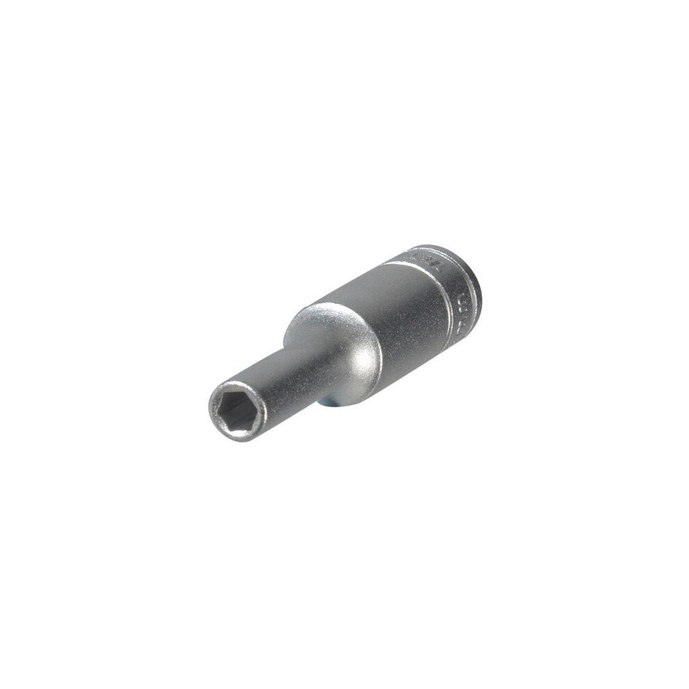 Teng Tools 10mm Socket With 1/4 in Drive, Length 49.5 mm