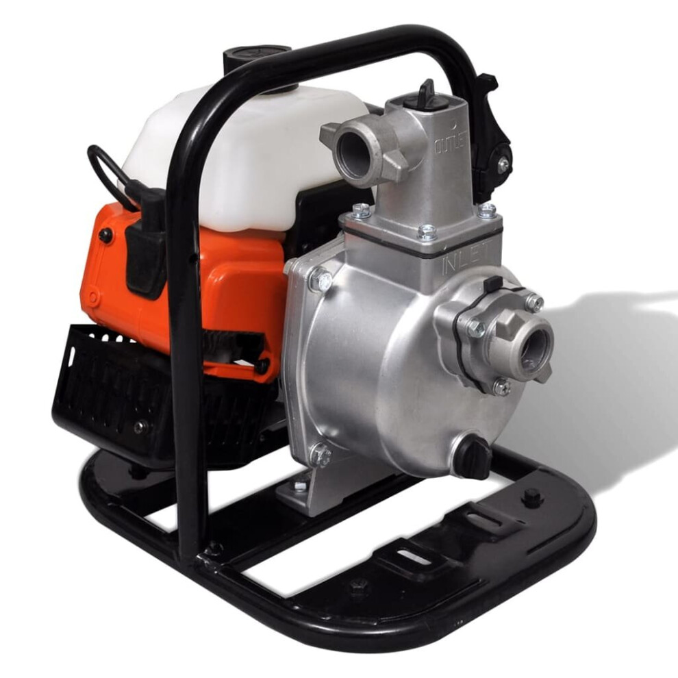 VidaXL Petrol Powered Water Pump 2 Stroke 1.2 kW 0.95 L