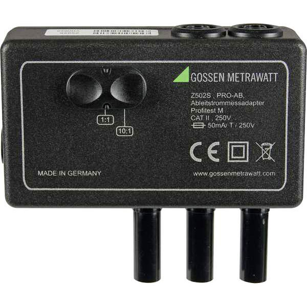 Gossen Metrawatt Z502S Test Lead Adapter 0-10 mA Range Output 0-10V