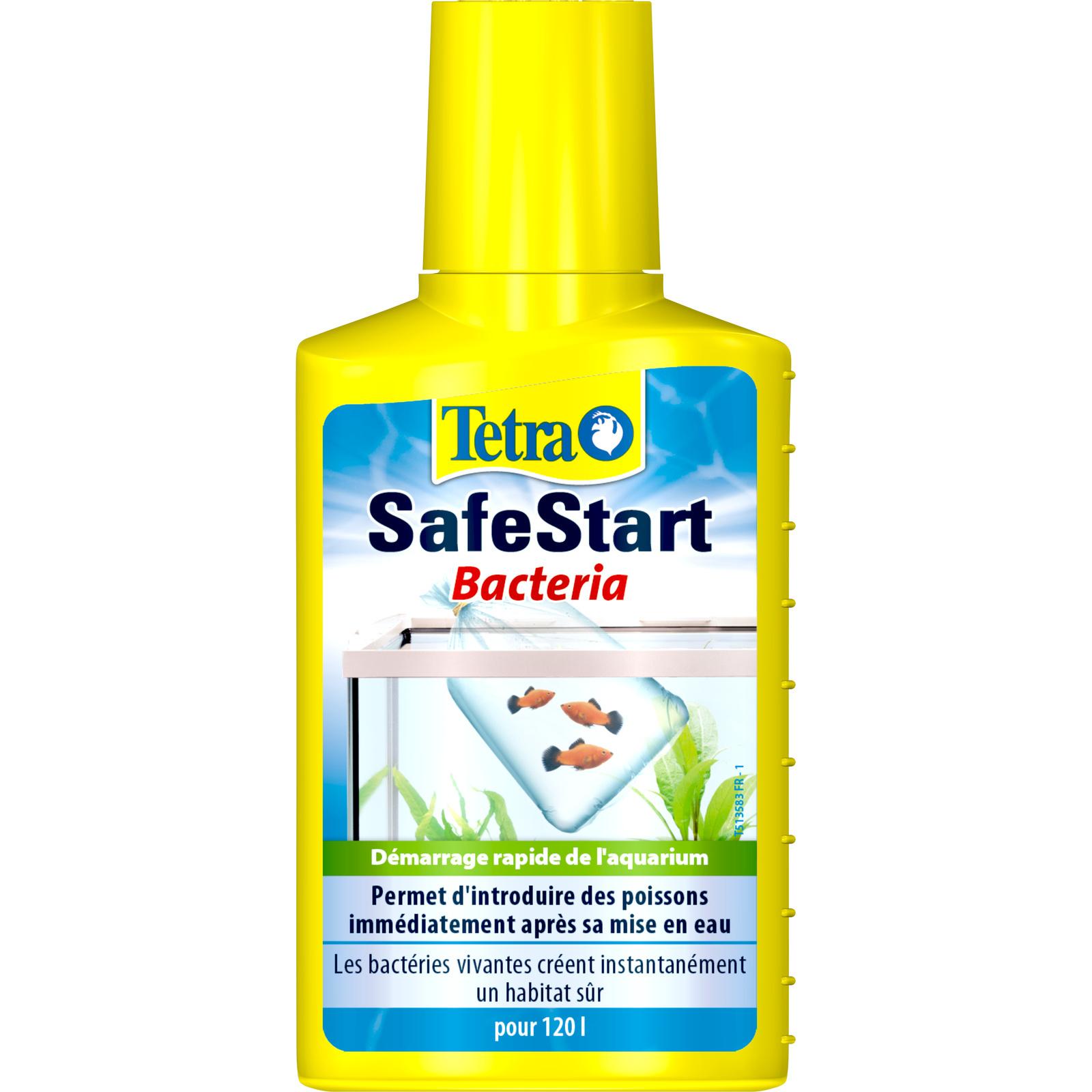 Tetra SafeStart - TETRA - Bacterial seeding for aquariums - Allows for a faster introduction of fish - 100 ml