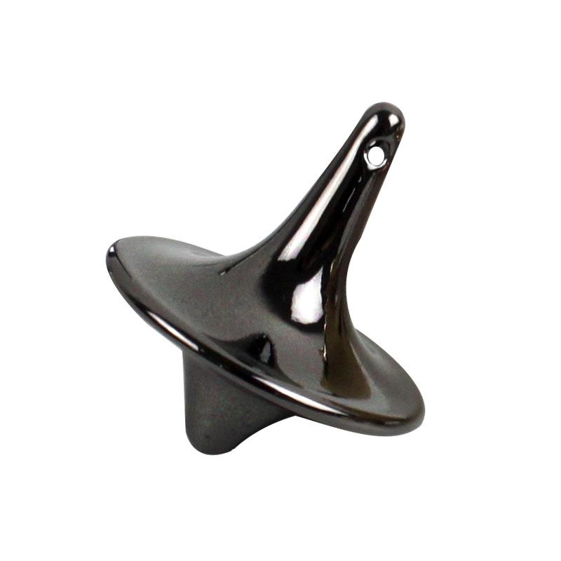 Love Home Garden Mini Magic Metal Gyro Gift 2020 New Creative Toy Spinning Top Inception For Exquisite Collection Decor Birthday 28MM black