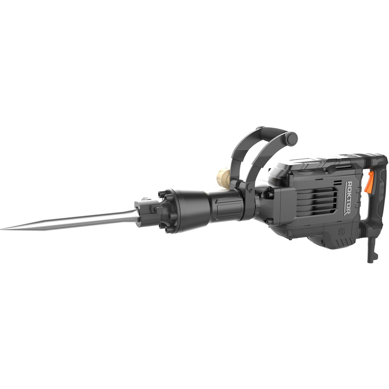 ROKTOR 1700w 15kg Electric Concrete Breaker 230v Aluminium