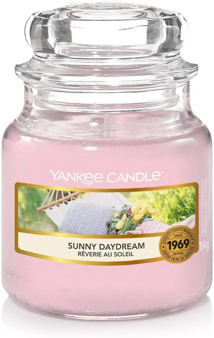 Yankee Candle Sunny Daydream Small Candle Jar|pink