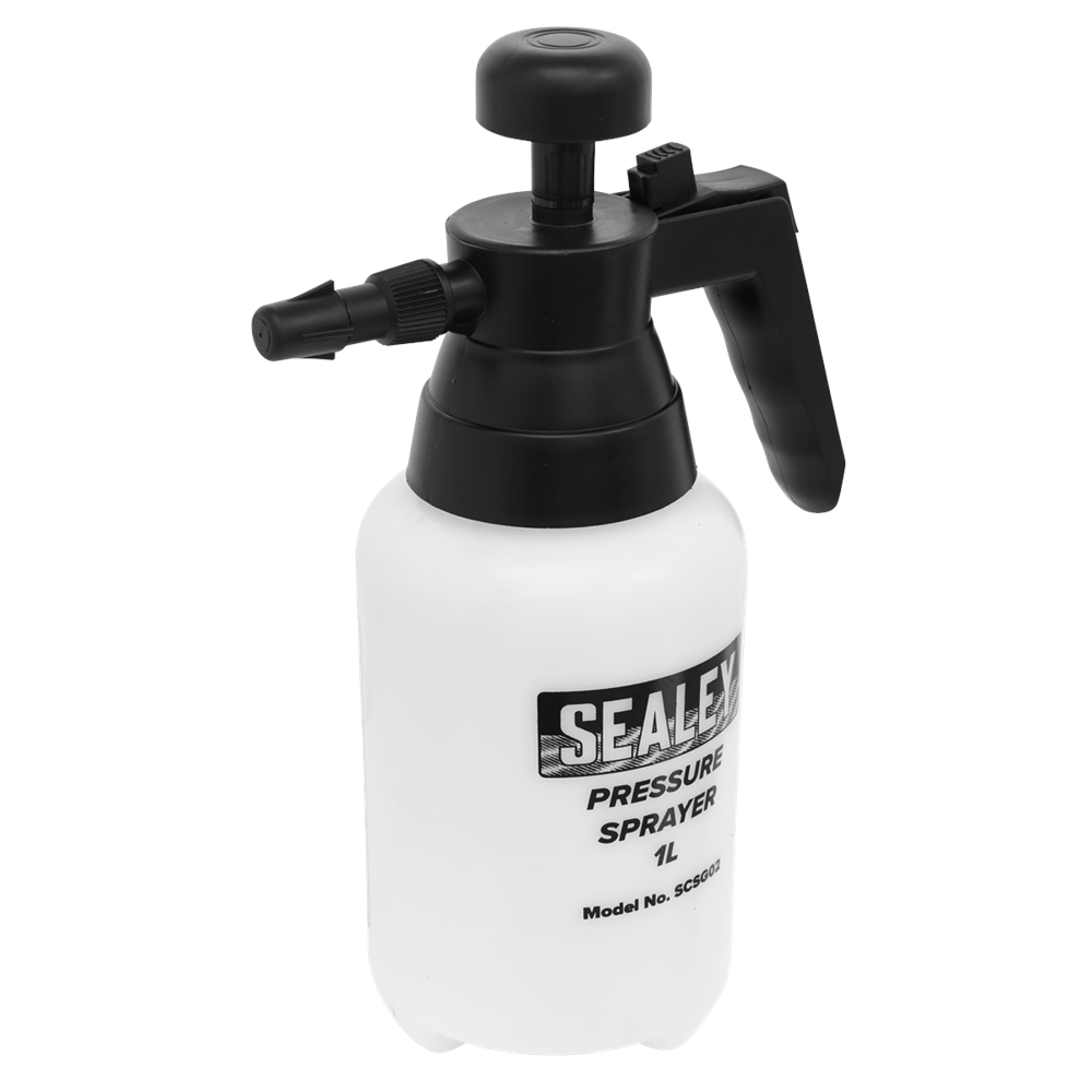 Sealey Pressure Solvent Sprayer with Viton Seals 1L