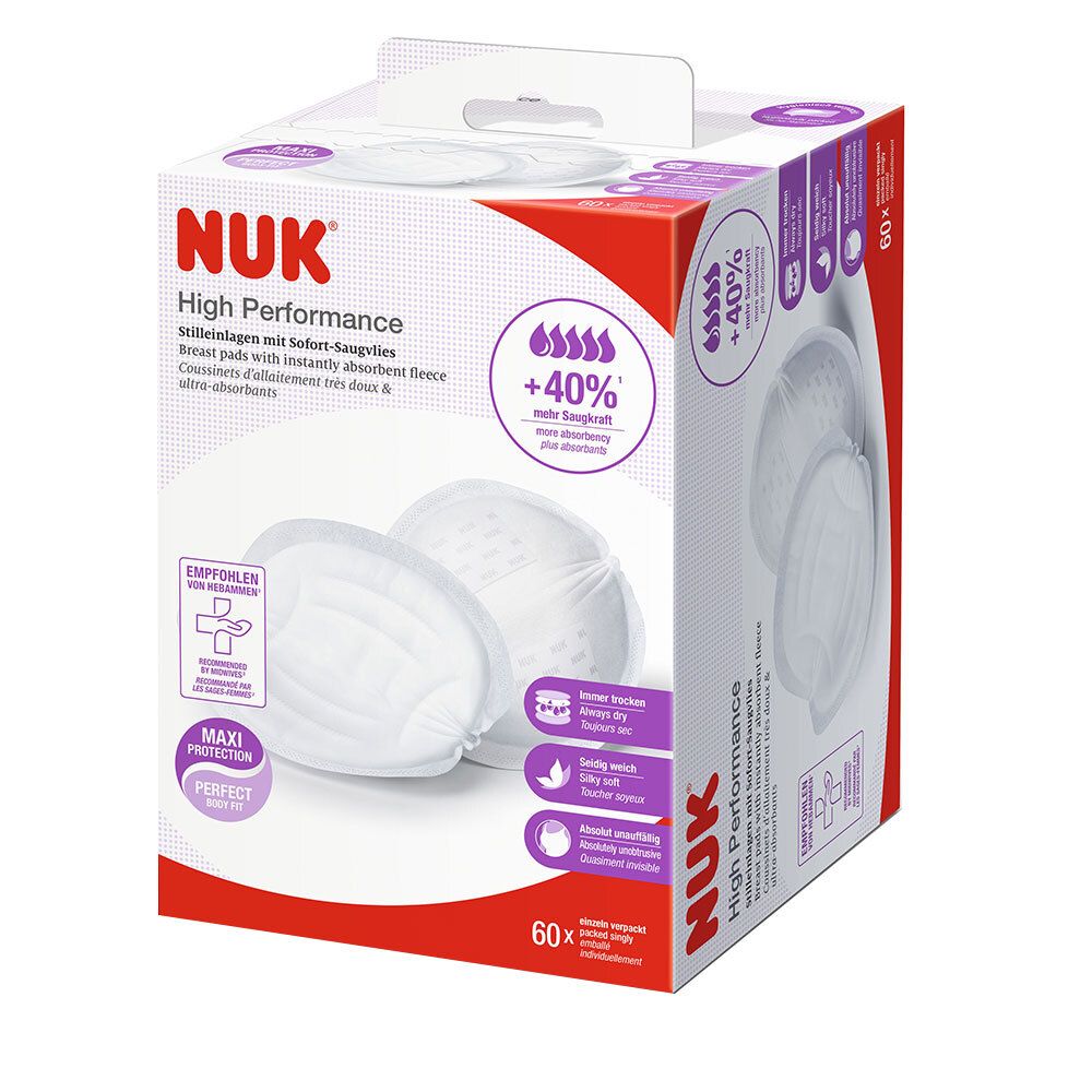 NUK 60er-Pack Stilleinlage High Performance