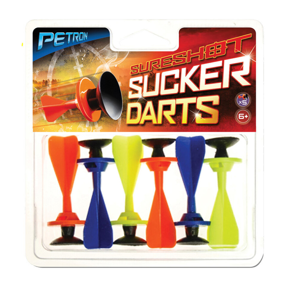 BestSaller Sureshot Spare Sucker Darts PK 6/ Mixed for Merchandise